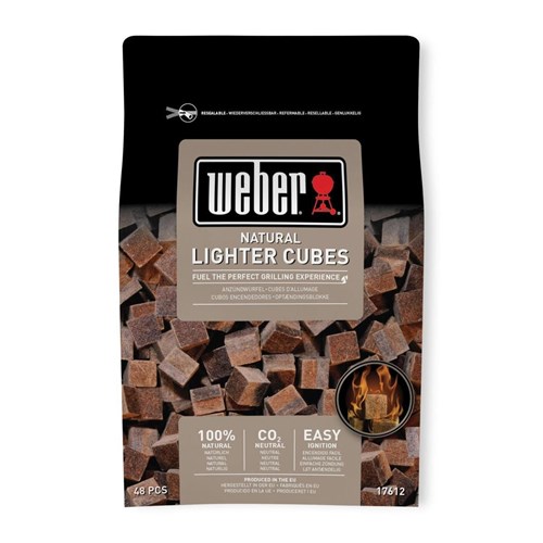 Naturalna rozpałka Weber do grilla, bez dodatków 48 szt.
