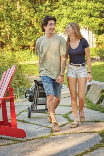 Przenośny Grill Gazowy Napoleon TravelQ PRO285X  z wózkiem nożycowym