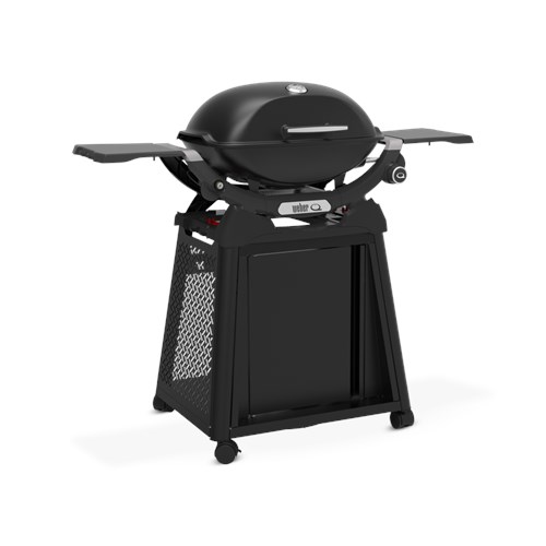 Grill gazowy Weber Q 2200N ze stolikami bocznymi i wózkiem Premium
