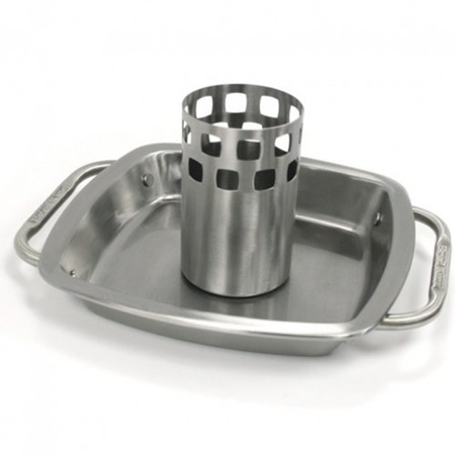 Broil King Stojak do kurczaka z brytfanną