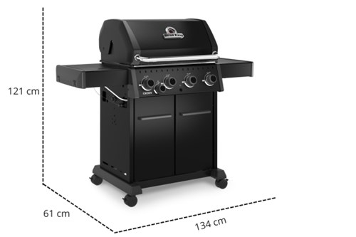 Grill gazowy Broil King CROWN 440 SHADOW