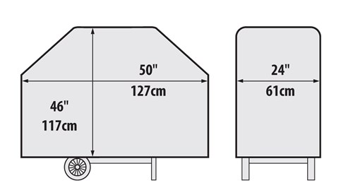 Broil King Pokrowiec PREMIUM 68470 Monarch™ | Baron™ 340,320 | Royal™