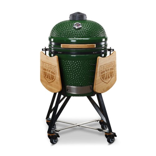 Grill ceramiczny węglowy Kamado Bono Zalgiris, zielony