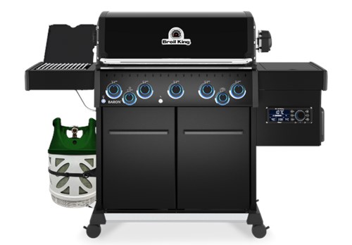 Grill hybrydowy (gaz + pellet) Broil King Baron™ 590 IRP Shadow