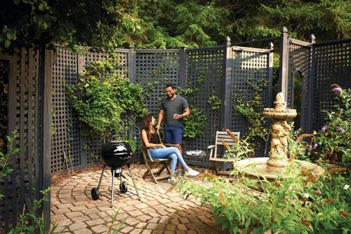 Grill Kulisty Napoleon NK18  na węgiel drzewny