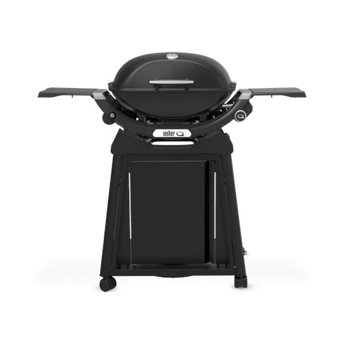 Grill gazowy Weber Q 2200N ze stolikami bocznymi i wózkiem Premium