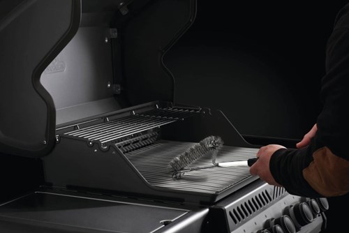 Napoleon Trzyrzędowa szczotka do grilla z włosiem ze stali szlachetnej