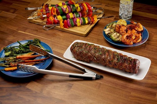 Napoleon Trzyelementowy zestaw wysokiej jakości narzędzi do grilla