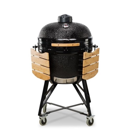 Grill ceramiczny węglowy Kamado Bono Limited, czarny
