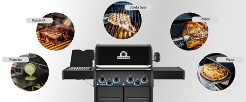 Grill gazowy Broil King Baron™ 490 IRX Shadow