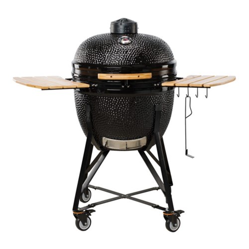Grill ceramiczny węglowy Kamado Bono Limited, czarny