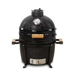 Grill ceramiczny węglowy Kamado Bono Minimo,czarny