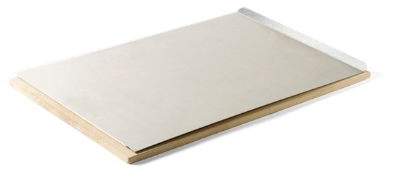 Kamień do pizzy prostokątny + blacha 44 x 30 cm
