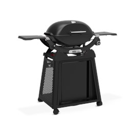 Grill gazowy Weber Q 2200N ze stolikami bocznymi i wózkiem Premium