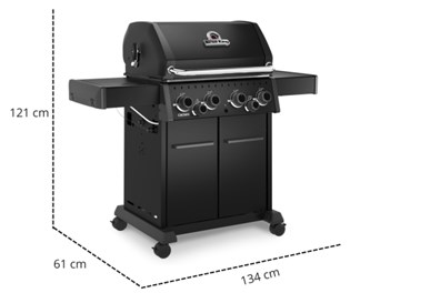 Grill gazowy Broil King CROWN 490 SHADOW