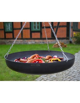 Wok - stal naturalna 70 cm