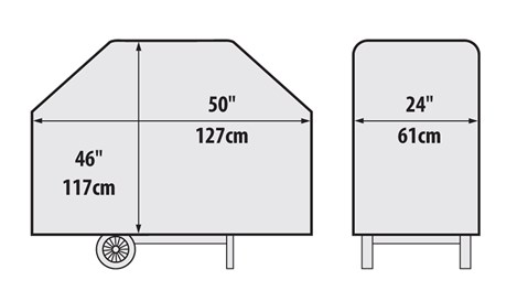 Broil King Pokrowiec PREMIUM 68470 Monarch™ | Baron™ 340,320 | Royal™