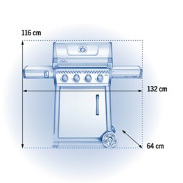 Grill Gazowy Napoleon Freestyle F425DPK