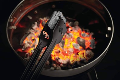 Napoleon Zgarniak i szczypce do węgla drzewnego