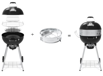 Grill węglowy Broil King CROWN KETTLE 57 CM Z PIERŚCIENIEM
