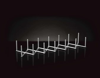 Napoleon Rozkładany stojak na żeberka ze stali szlachetnej