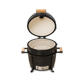 Grill ceramiczny węglowy Kamado Bono Minimo,czarny