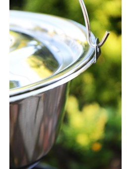 Kociołek węgierski nierdzewny 14 l na trójnogu 180 cm