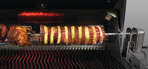 Napoleon Zestaw rożna do grilla Charcoal Professional 605