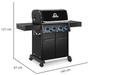 Grill gazowy Broil King Baron™ 490 IRX Shadow
