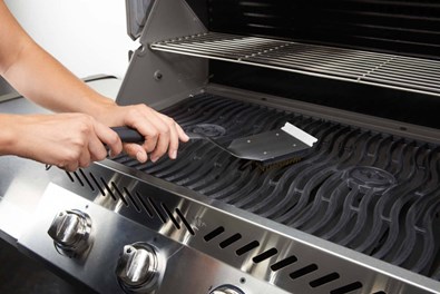 Napoleon Szczotka do grilla z włosiem ze stali nierdzewnej