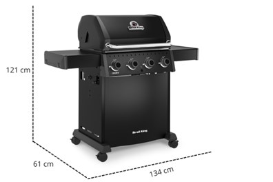 Grill gazowy Broil King CROWN 410 SHADOW
