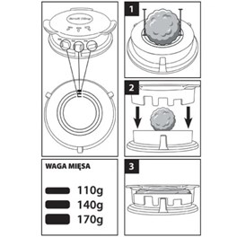 Broil King Praska do burgerów