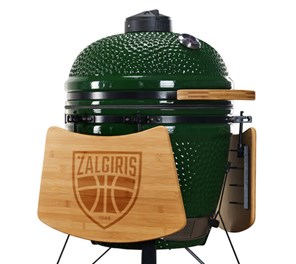 Grill ceramiczny węglowy Kamado Bono Zalgiris, zielony