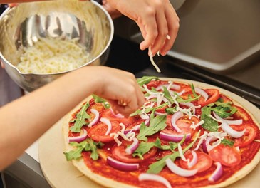 Napoleon Zestaw dwóch kamieni do pieczenia pizzy 25cm