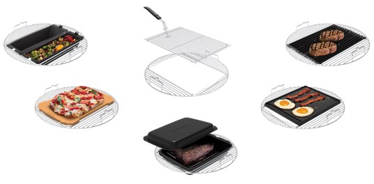 Grill węglowy Broil King CROWN KETTLE 57 CM Z PIERŚCIENIEM