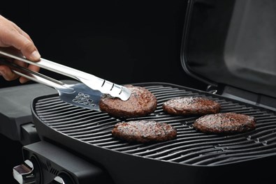 Napoleon Szczypce ze szpachelką ze stali szlachetnej